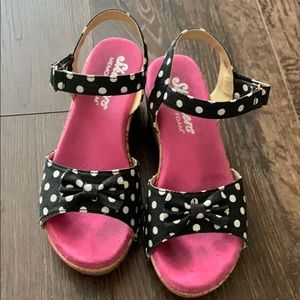 Skechers girls wedge sandals